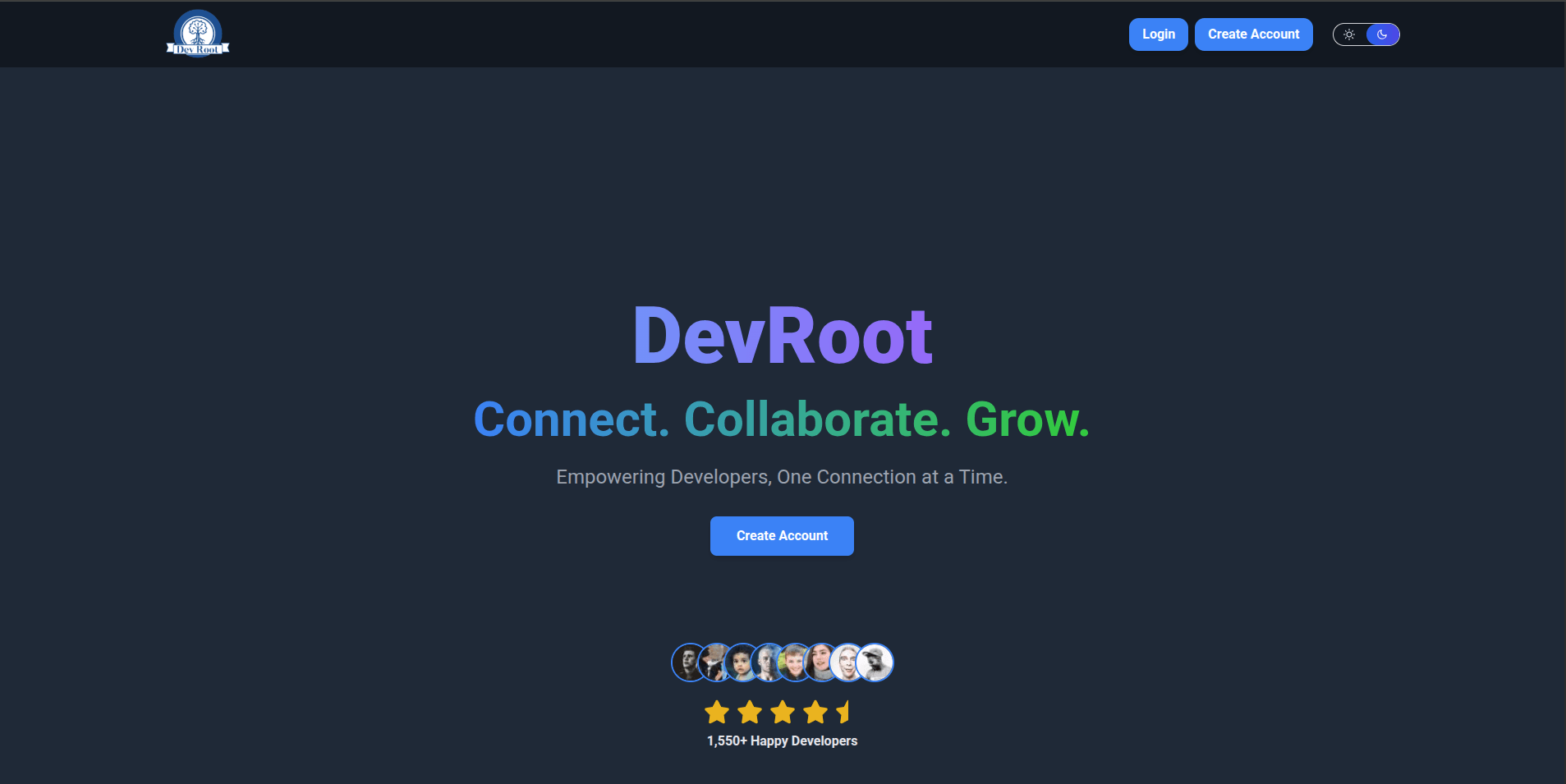 DevRoot home